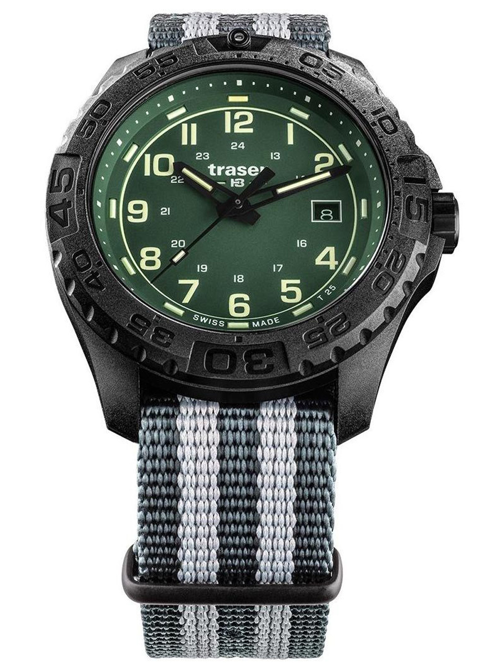 

Часы Traser H3 109039 P96 OdP Evolution green Herren 44mm 20ATM