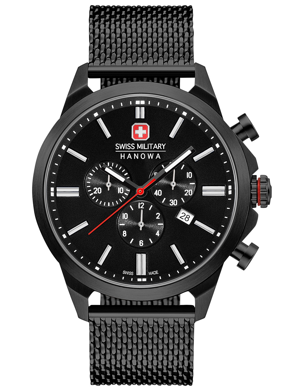 

Часы Swiss Military Hanowa 06-3332.13.007 Chrono Classic II 45mm 10ATM