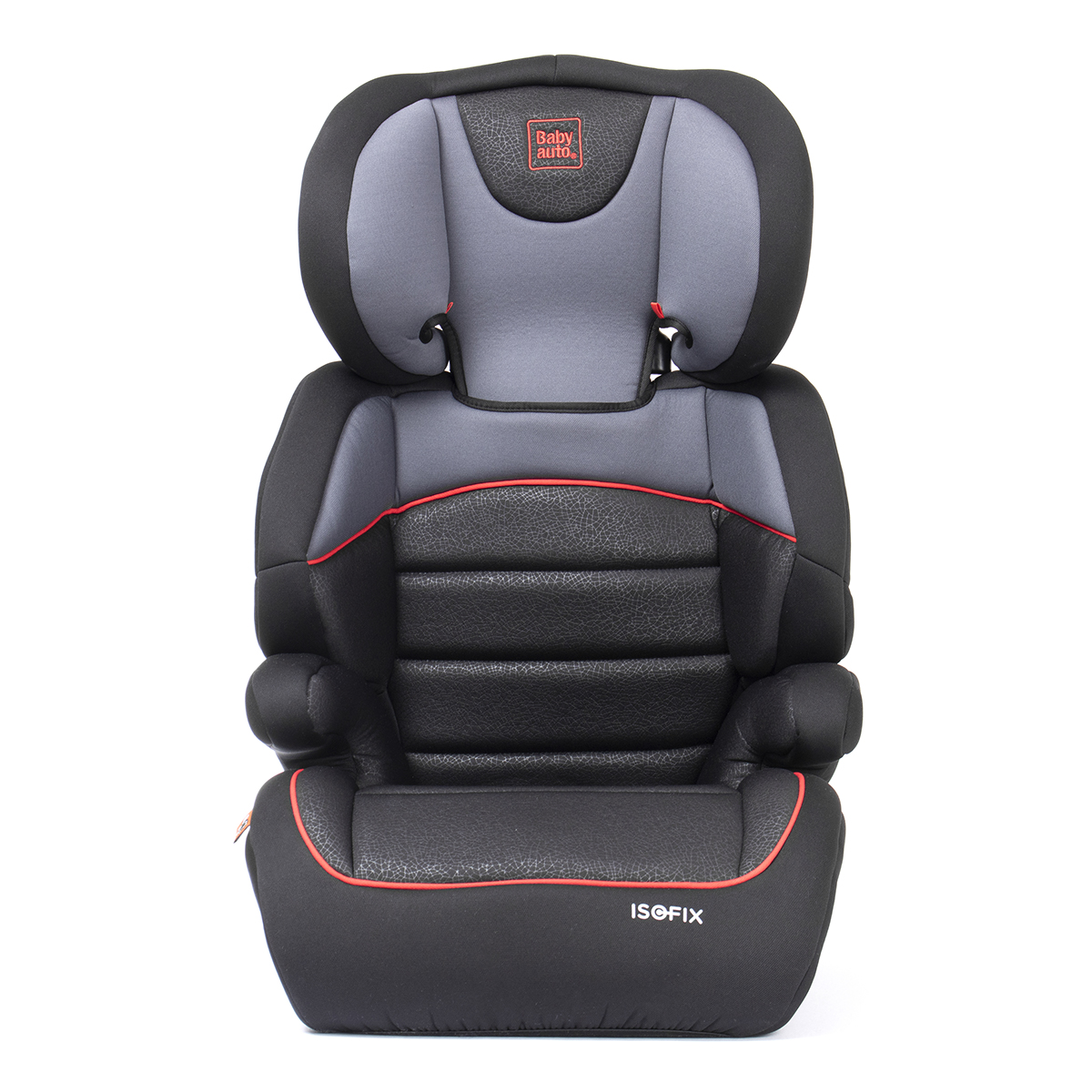 

Автокресло Babyauto Jan Fix Plus Черное с серым