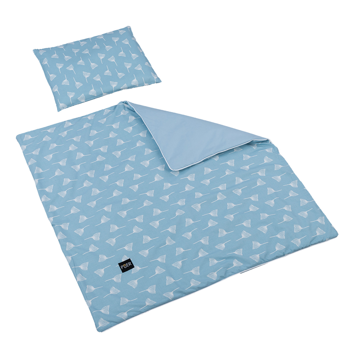 

Постельный комплект Puer Flower Blue (1218)