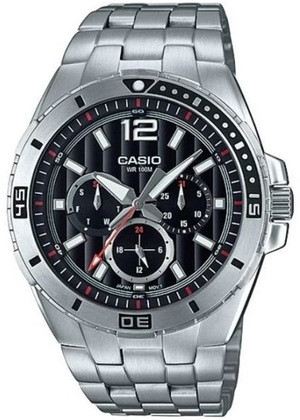 

Годинник чоловічий Casio MTP-1060D-1A2VEF