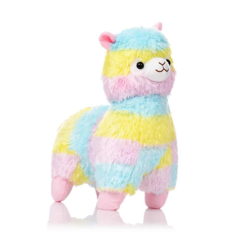

Мягкая Игрушка Симпатичная Альпака радужная - Alpaca Plush (8403)