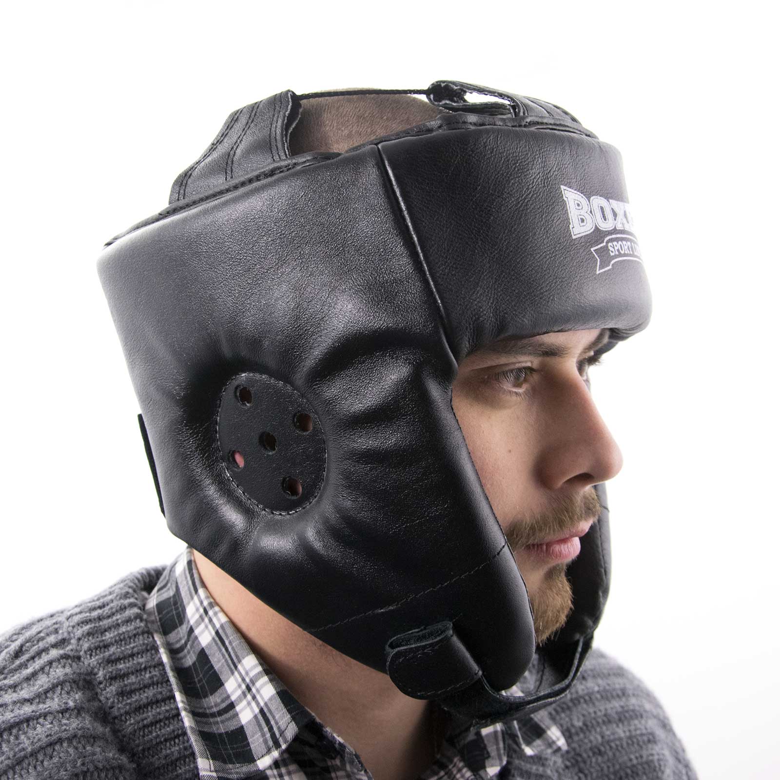 

Шлем боксёрский кожаный Boxer L (bx-0067)