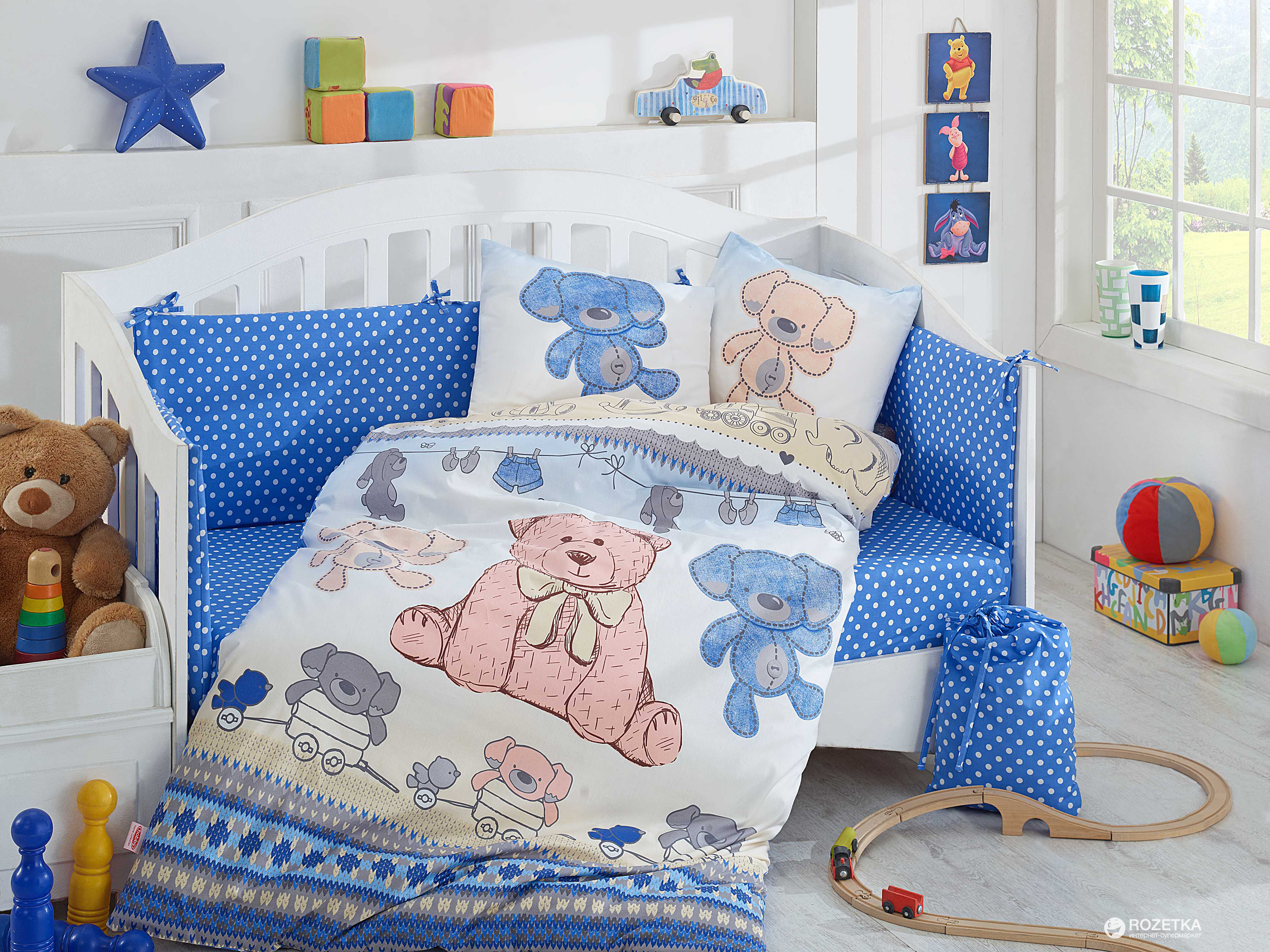 

Комплект постельного белья Hobby Poplin Tombik 100x150