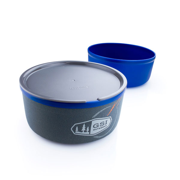 

Миска GSI Outdoors Ultralight Nesting Bowl + Mug (синя)