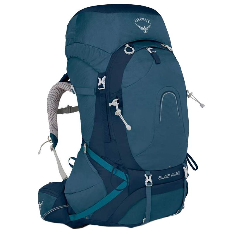 

Рюкзак Osprey Aura AG (65л, р.S), синий
