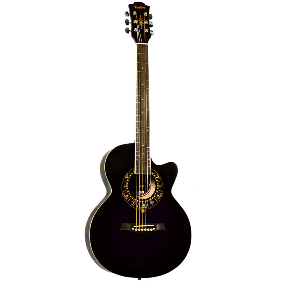 

Акустическая гитара Equites AEQ600C 38 Violet