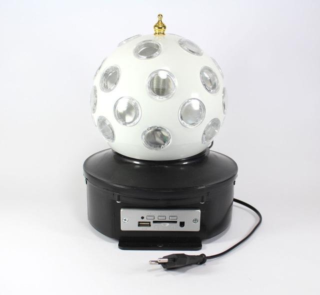 

Диско-шар Musik Ball K1 Светодиодный мерцающий вращающийся шар