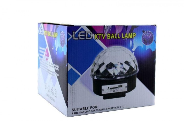 

Светомузыка диско шар c Bluetooth Magic Ball Music M6 + BT RHD MP3 плеер