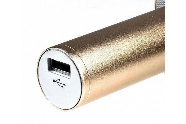 

Беспроводной микрофон караоке Kronos Bluetooth Q7 Karaoke золотой