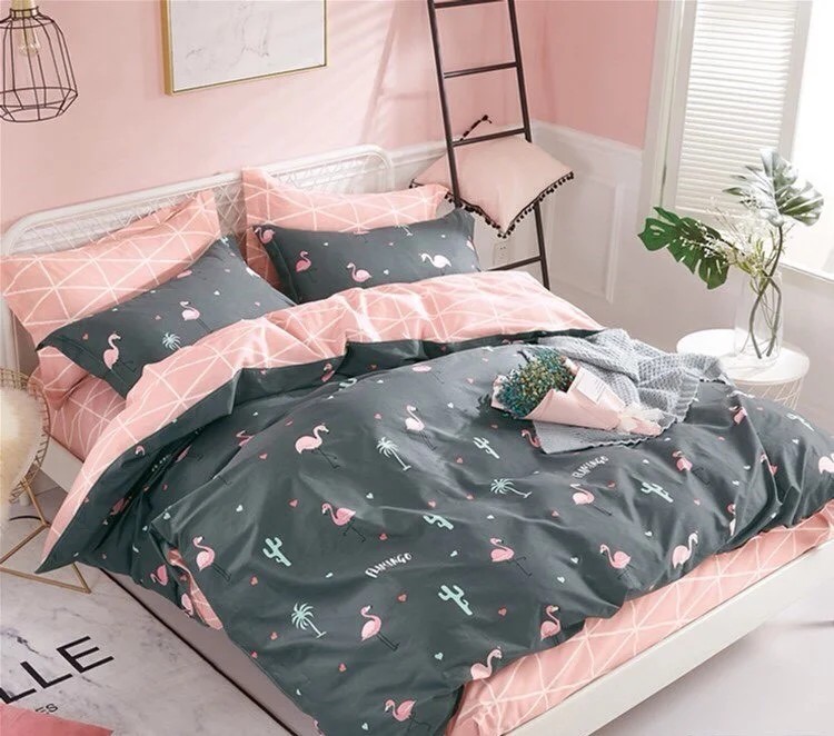 

Постельное белье Розовый фламинго CottonTwill 200х220 см Разноцветный 000013868