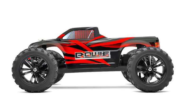 

Радиоуправляемая модель Монстр Bowie E10MTL Brushless Himoto 61x33x23 см Красный 000010481