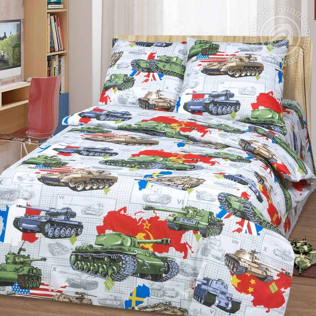 

Постельное белье Танки WOT 2 (онлайн игра) CottonTwill 145х215 см Разноцветный 000013904