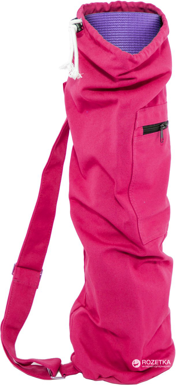 

Сумка для коврика ProSource Yoga Mat Bag with Side Pocket Розовая (PS-2034)