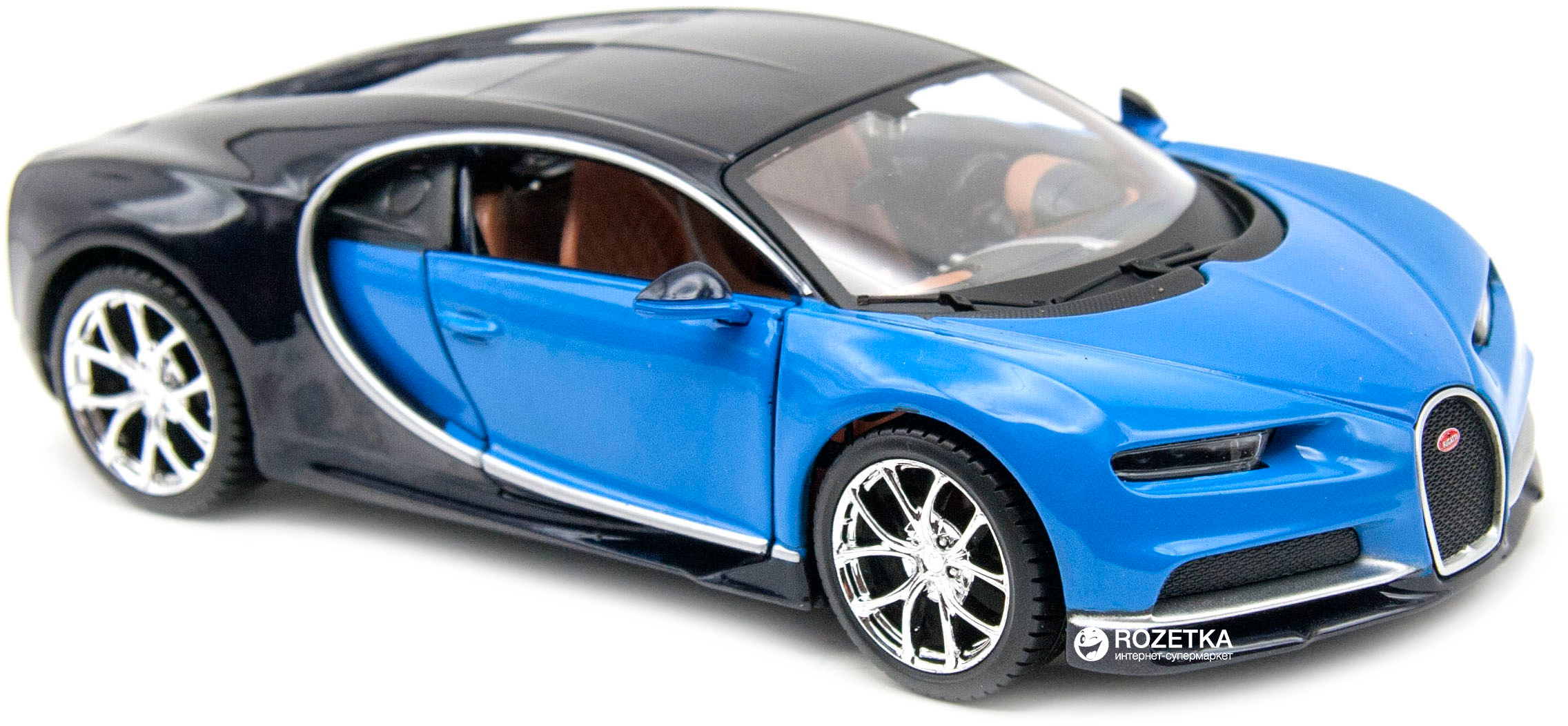 

Автомодель Maisto (1:24) Bugatti Chiron Синий металлик (31514 met. blue)