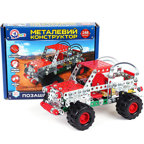 

Конструктор металлический "Внедорожник ТехноК", арт. 4913