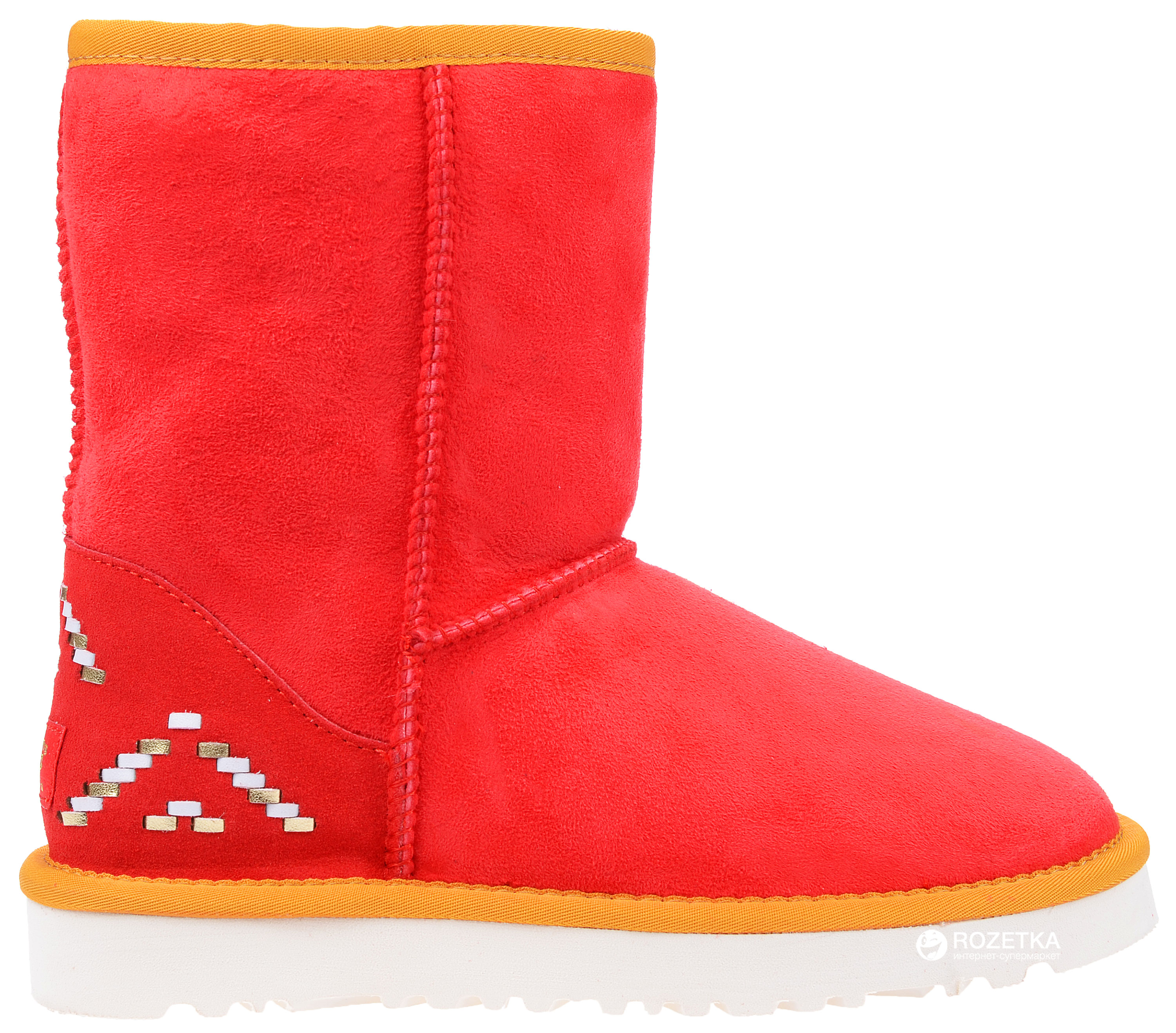 

Угги UGG Classic Short Rustic Weave 116958 36 Red