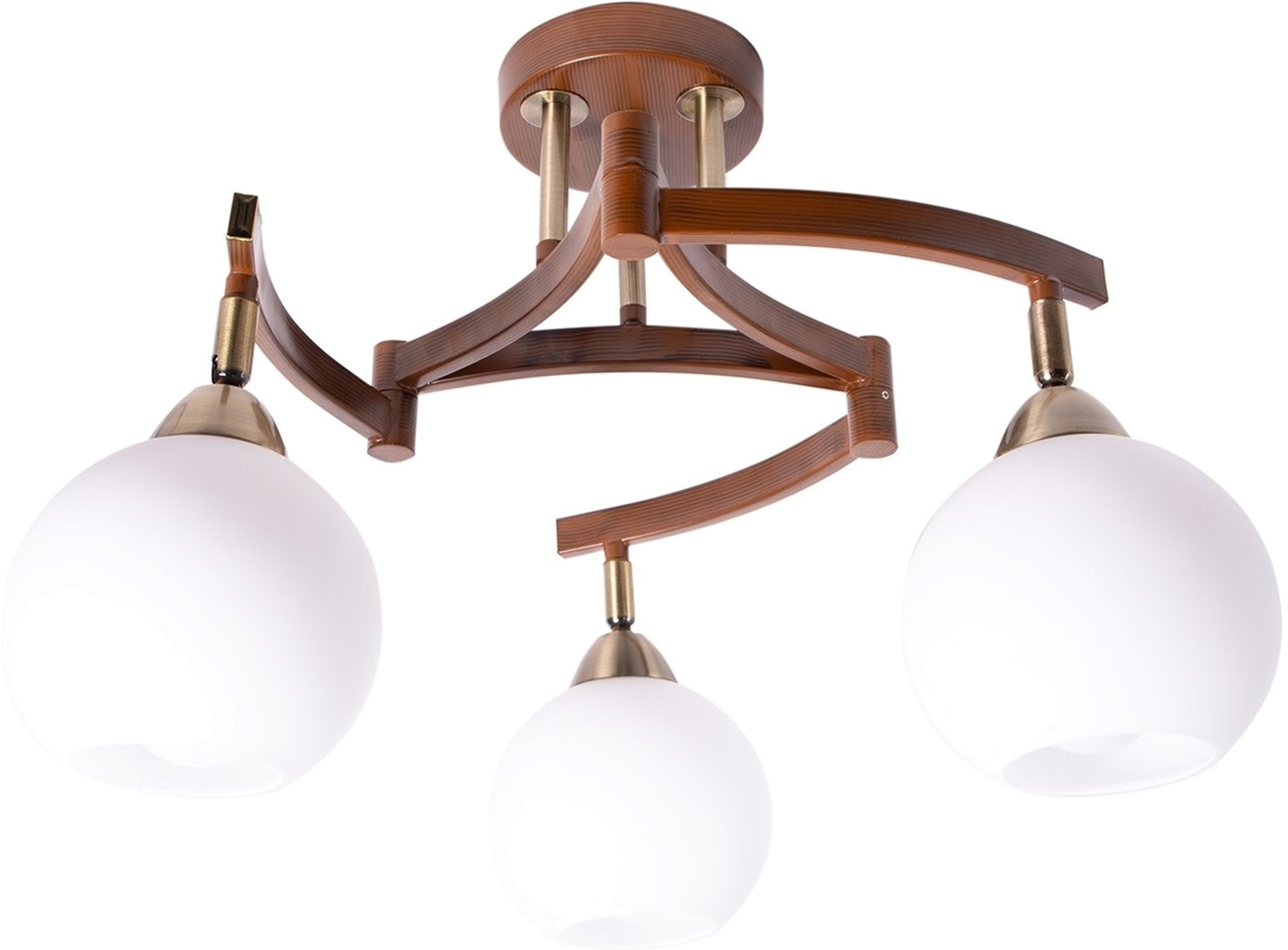 

Люстра Altalusse INL-9257C-03 Antique brass Walnut E27 3x60 Вт