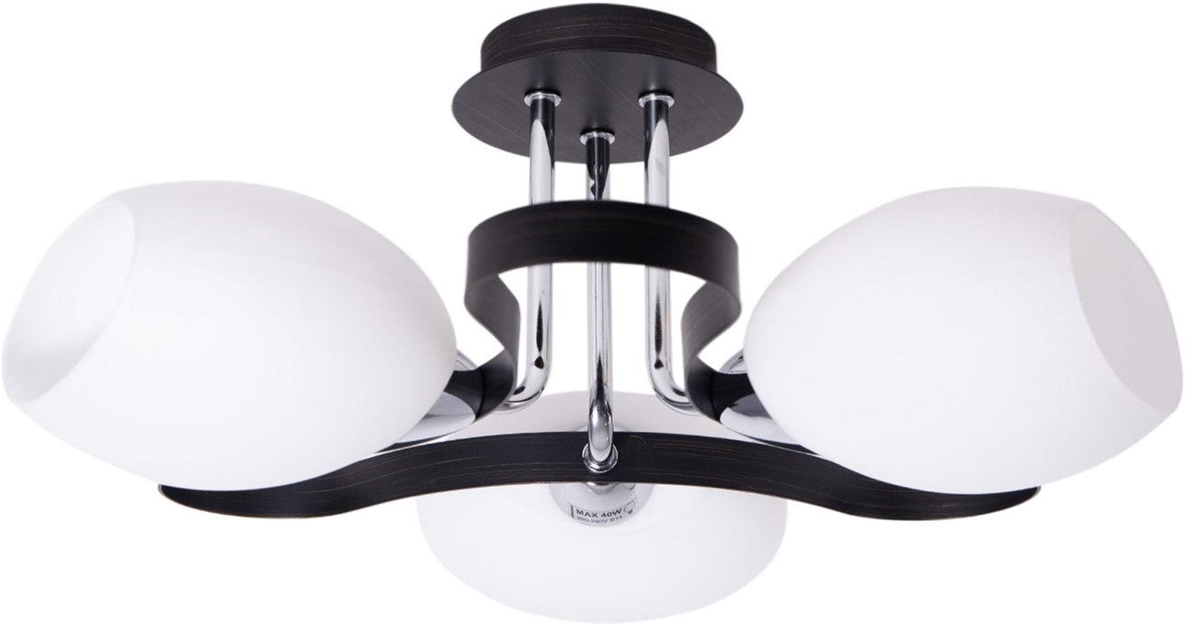 

Люстра ALTALUSSE INL-9210C-13 Chrome Wengue Е14 3х40 Вт