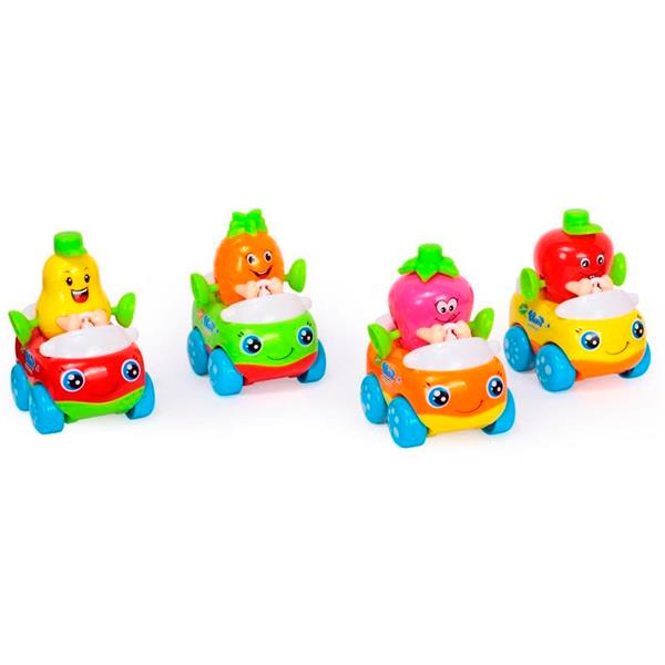 

Игрушка Машинка Тутти-Фрутти 8 шт Hola Toys 8,2х7х10 см Разноцветный 000013214