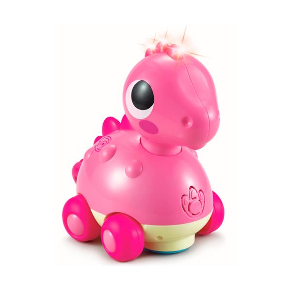 

Каталка Динозавр Hola Toys 15х18х19 см Розовый 000013424