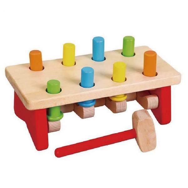 

Игрушка Забей гвоздик Viga Toys 13х26х12 см Разноцветный 000013161