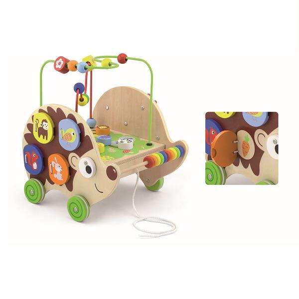 

Игрушка-каталка Ежик 4 в 1 Viga Toys 29,5х26,5х33 см Разноцветный 000013454