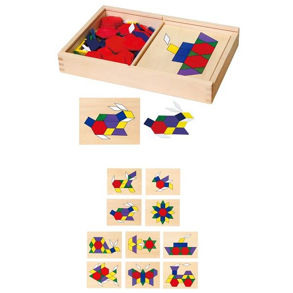 

Игрушка Мозаика Viga Toys 33х22,5х4,5 см Разноцветный 000013159
