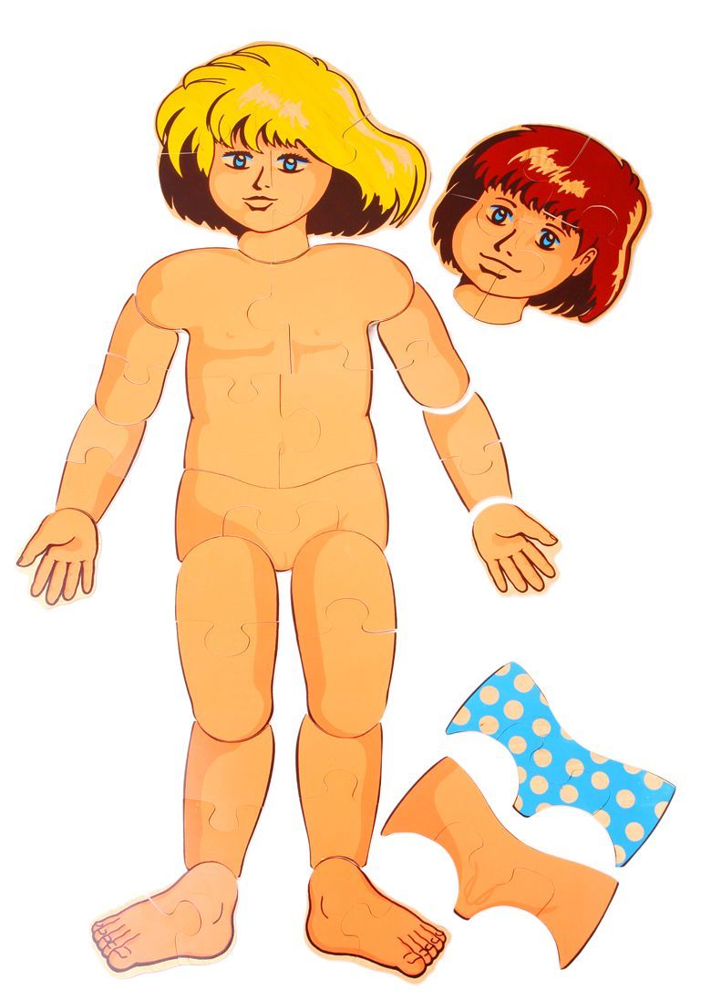 

Пазл Схема человеческого тела 40 деталей Lam Toys 9х6х0,9 см Разноцветный 000014331