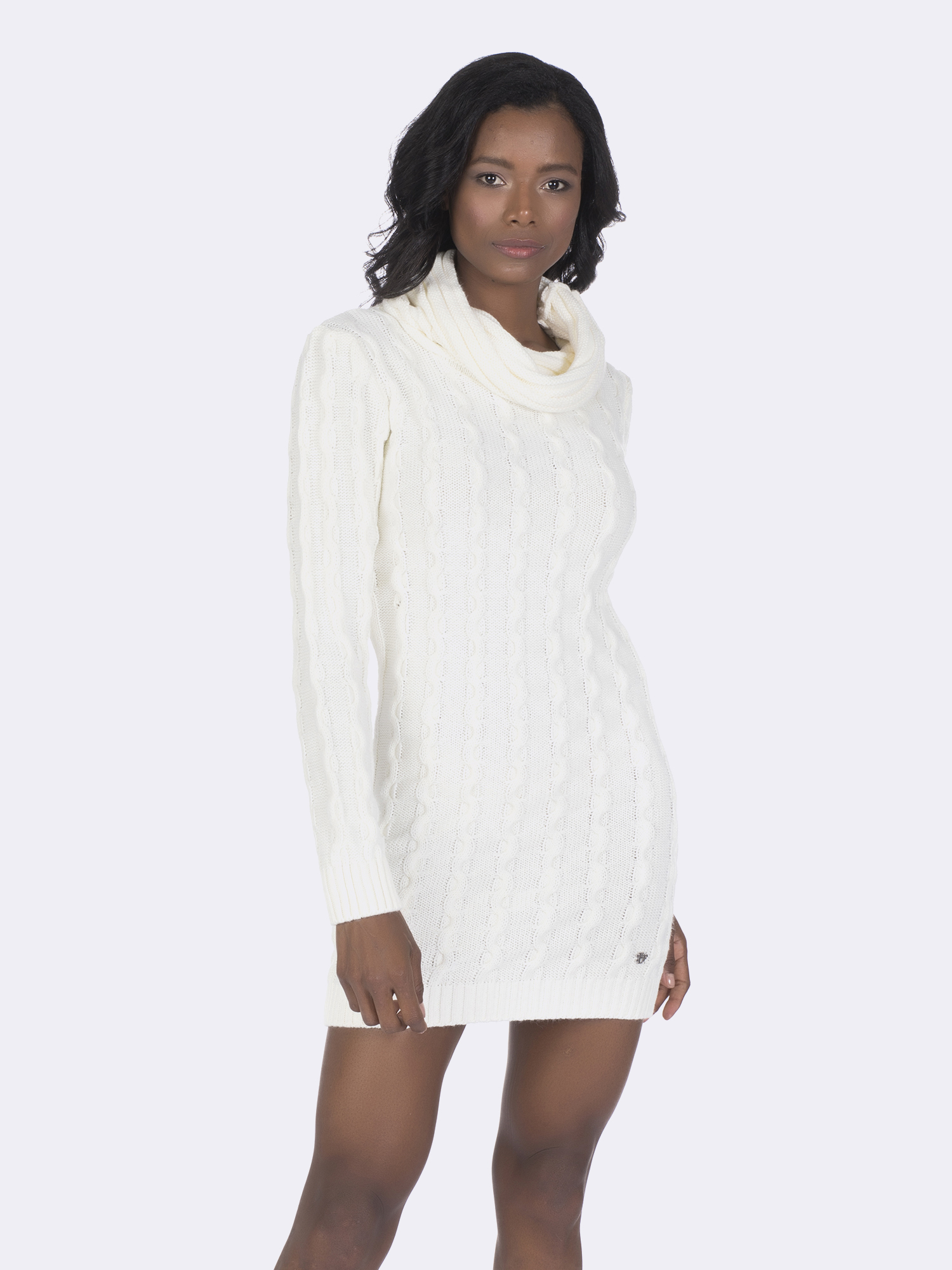 

Трикотажное платье FELIX HARDY Экрю 2XL