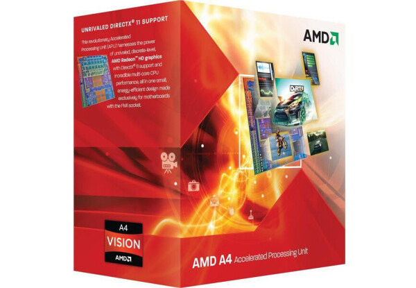 

Процессор AMD A4-3300 2.5GHz/1MB (AD3300OJGXBOX) sFM1 BOX