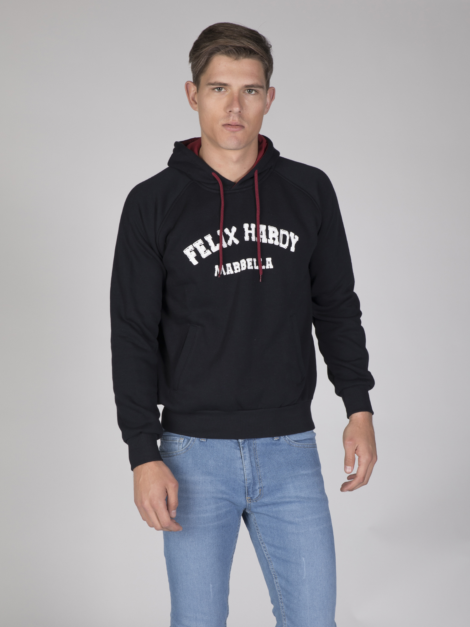 

Мужской Толстовка FELIX HARDY Синий 2XL