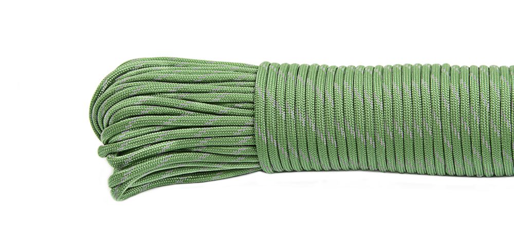 

Паракорд светоотражающий moss #r3331, Paracord Type III reflective (30 метров)