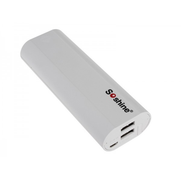 

2 в 1 - Power Bank + зарядное устройство Soshine E4 (2x18650)