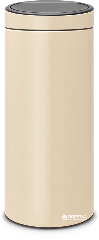 

Ведро для мусора Brabantia Touch Bin 30 л Almond