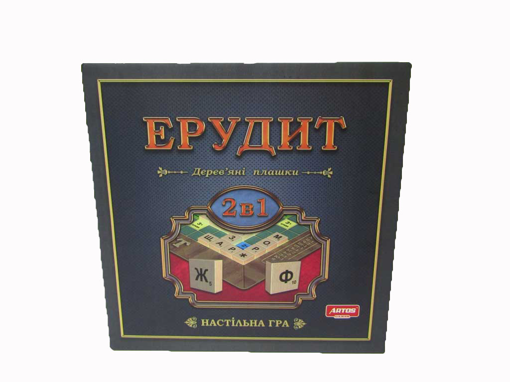 

Настольная игра Artos Games Эрудит 2 в 1