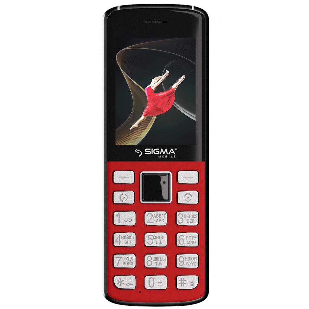 

Мобильный телефон Sigma X-style 24 Onyx Red