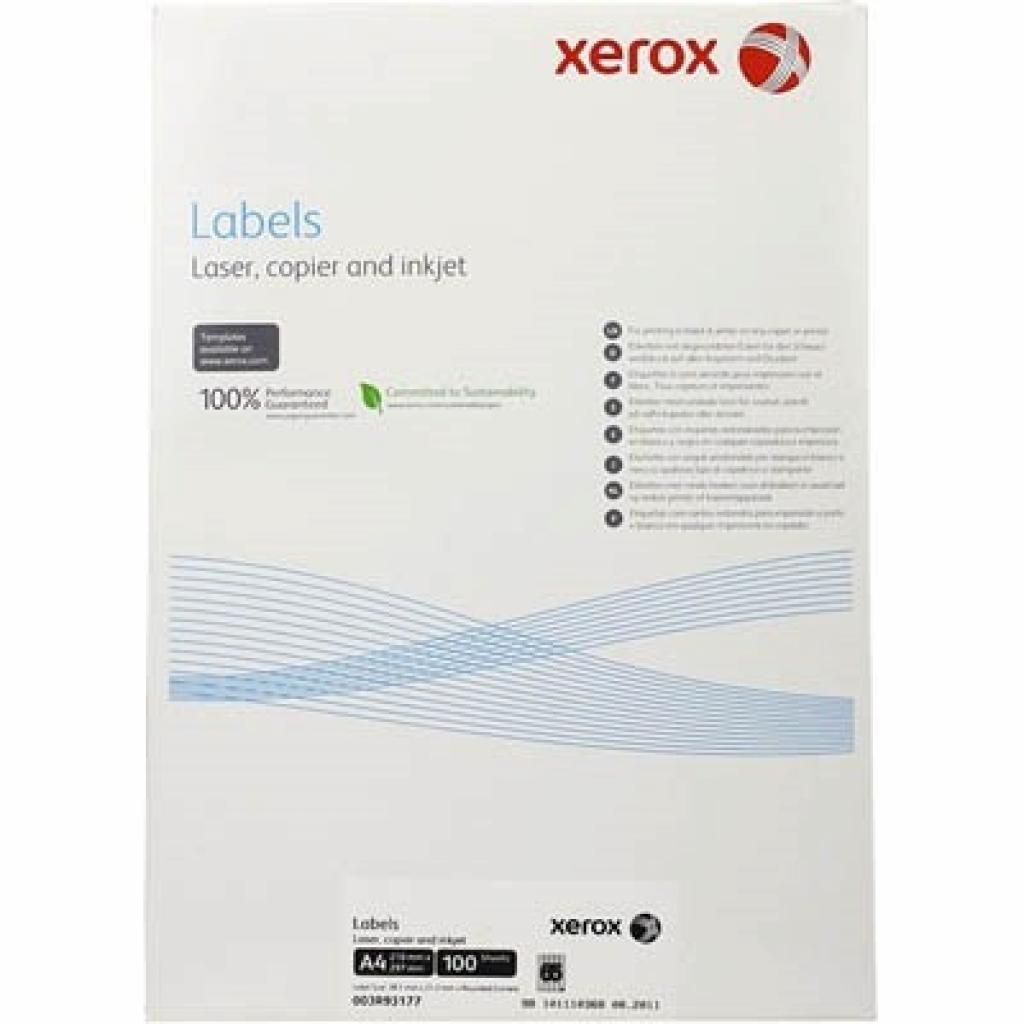 

Бумага XEROX A4 Mono Laser 65UP (rounded) 38.1x21.2mm (003R93177)