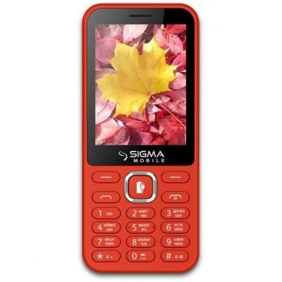 

Мобильный телефон Sigma X-style 31 Power Red