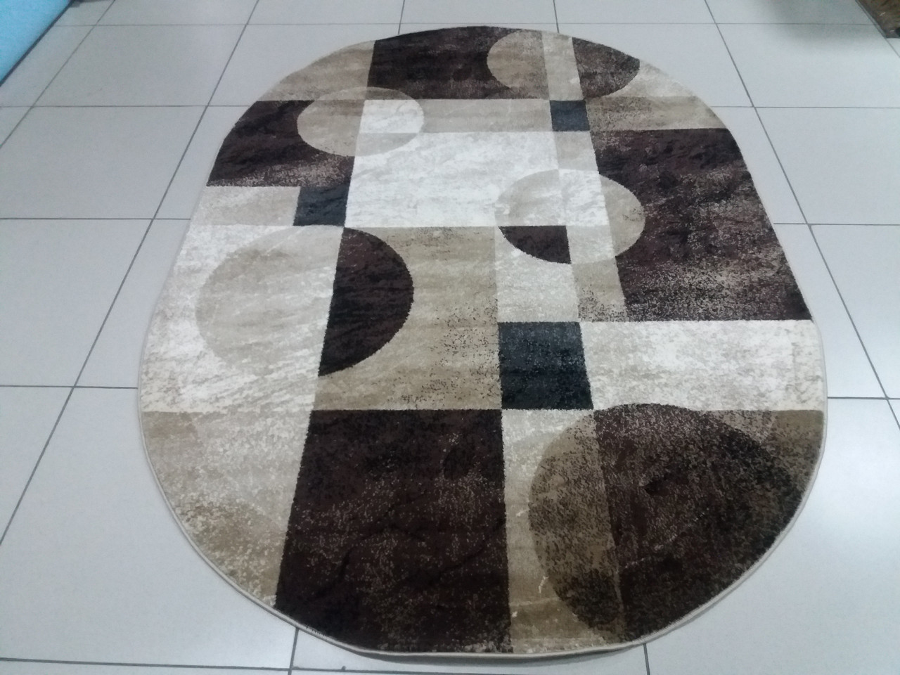 

Ковер ACCENT 1,00x2,00 Овал (ACCENT 6326 Brown)