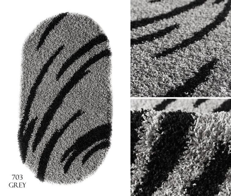 

Ковер EZEL SHAGGY 703-GREY 2,50x3,50 Овал