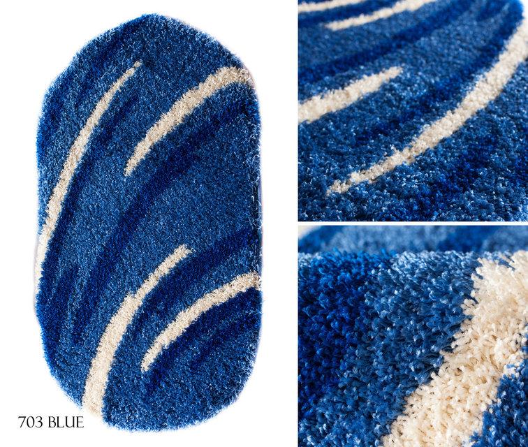 

Ковер EZEL SHAGGY 703 BLUE 2,00x4,00 Овал