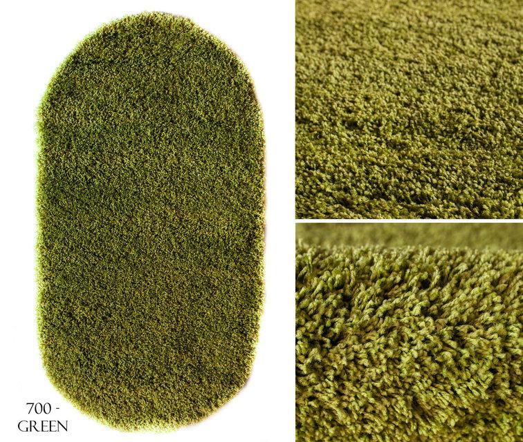 

Ковер EZEL SHAGGY 700 GREEN 1,50x3,00 Овал