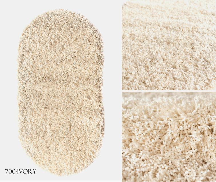 

Ковер EZEL SHAGGY 700 ivory 1,50x4,00 Овал