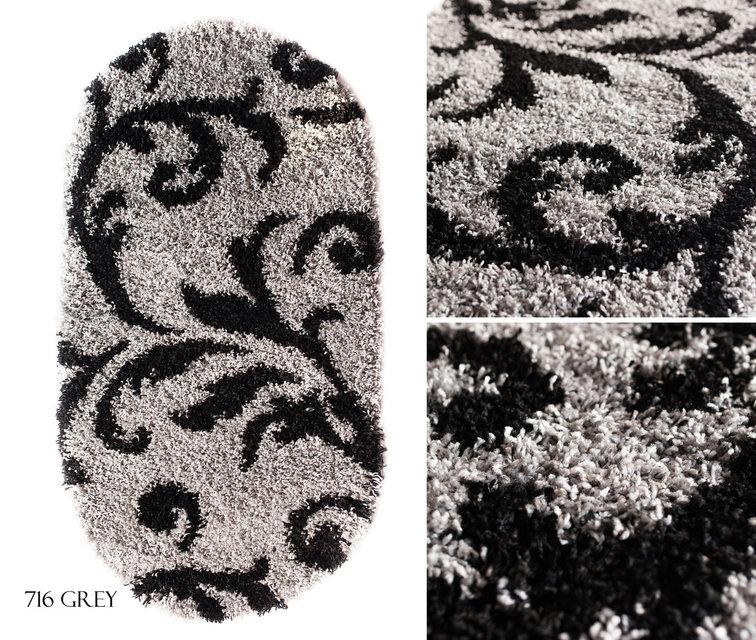 

Ковер EZEL SHAGGY 716-GREY 1,50x2,30 Овал