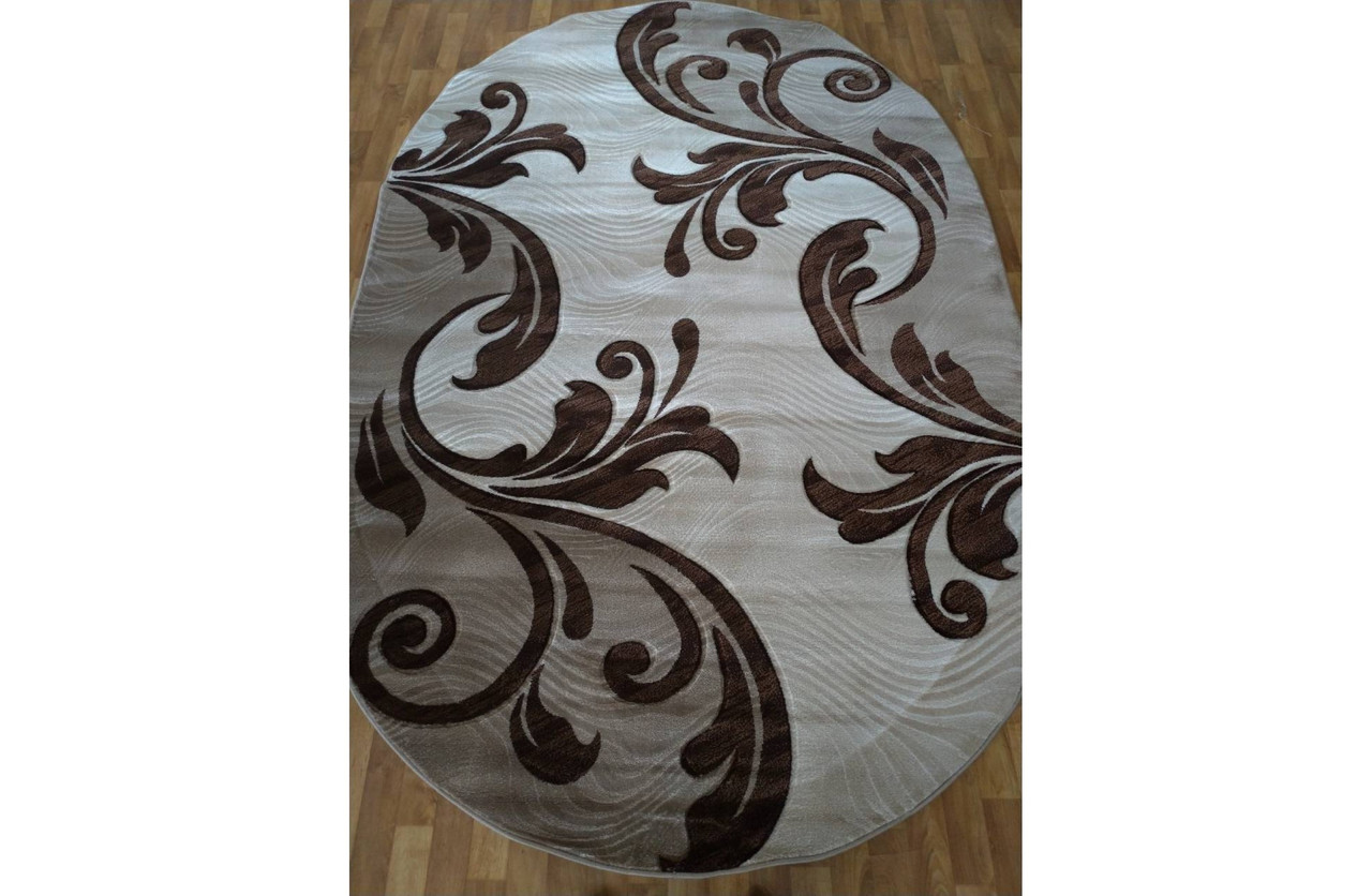 

Ковер стриженный Greencarpet MERAL 5027 BEIGE 3,00x4,00 Овал