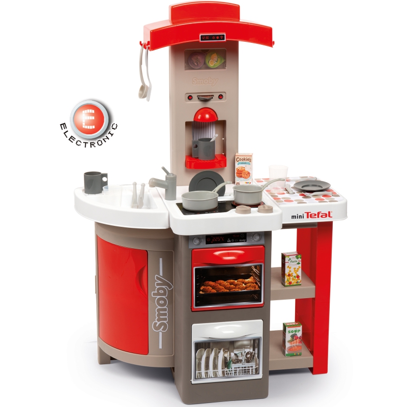 

Интерактивная кухня Smoby Tefal Studio Opencook раскладная 312202 24 аксессуара