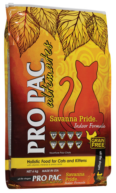 

Сухий корм для котів Pro Pac CAT Savanna Pride Indoor Formula 6 кг