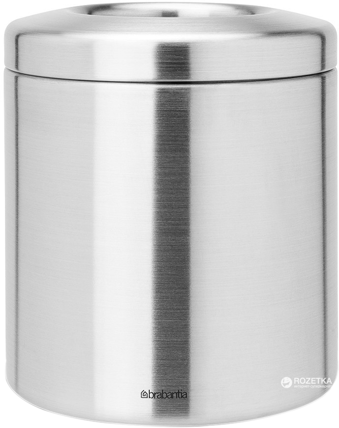 

Контейнер для мусора Brabantia настольный 1 л Matt Steel
