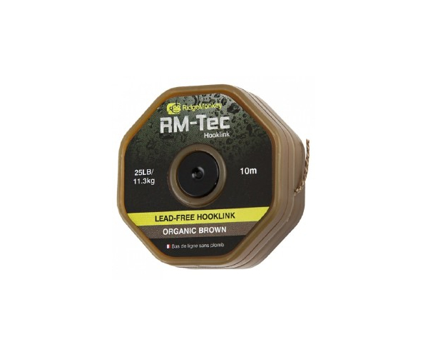 

Поводковый материал RidgeMonkey RM-Tec Lead Free Hooklink Camo 25lb 10м (арт.123491680049)